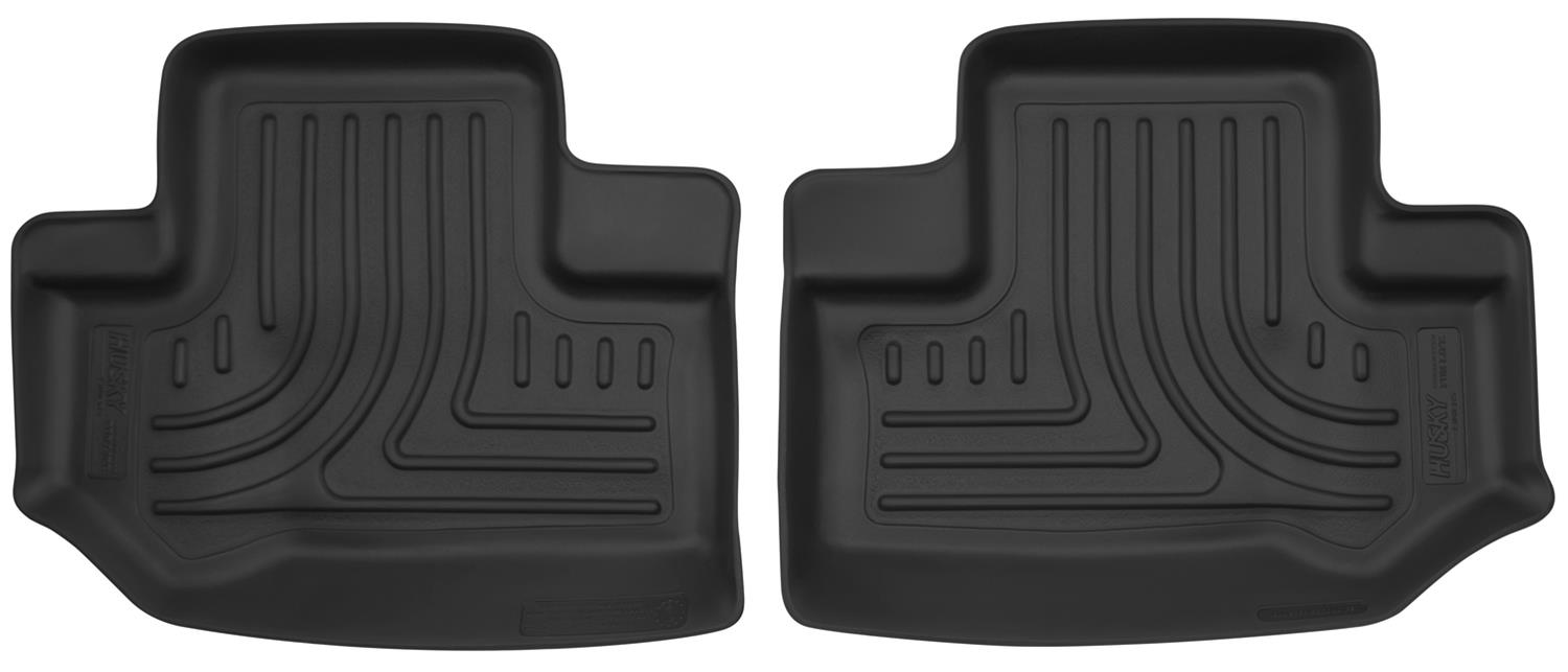 Husky Liners 11-15 Jeep Wrangler 2 Door X-Act Contour Black 2nd Row Floor Liners