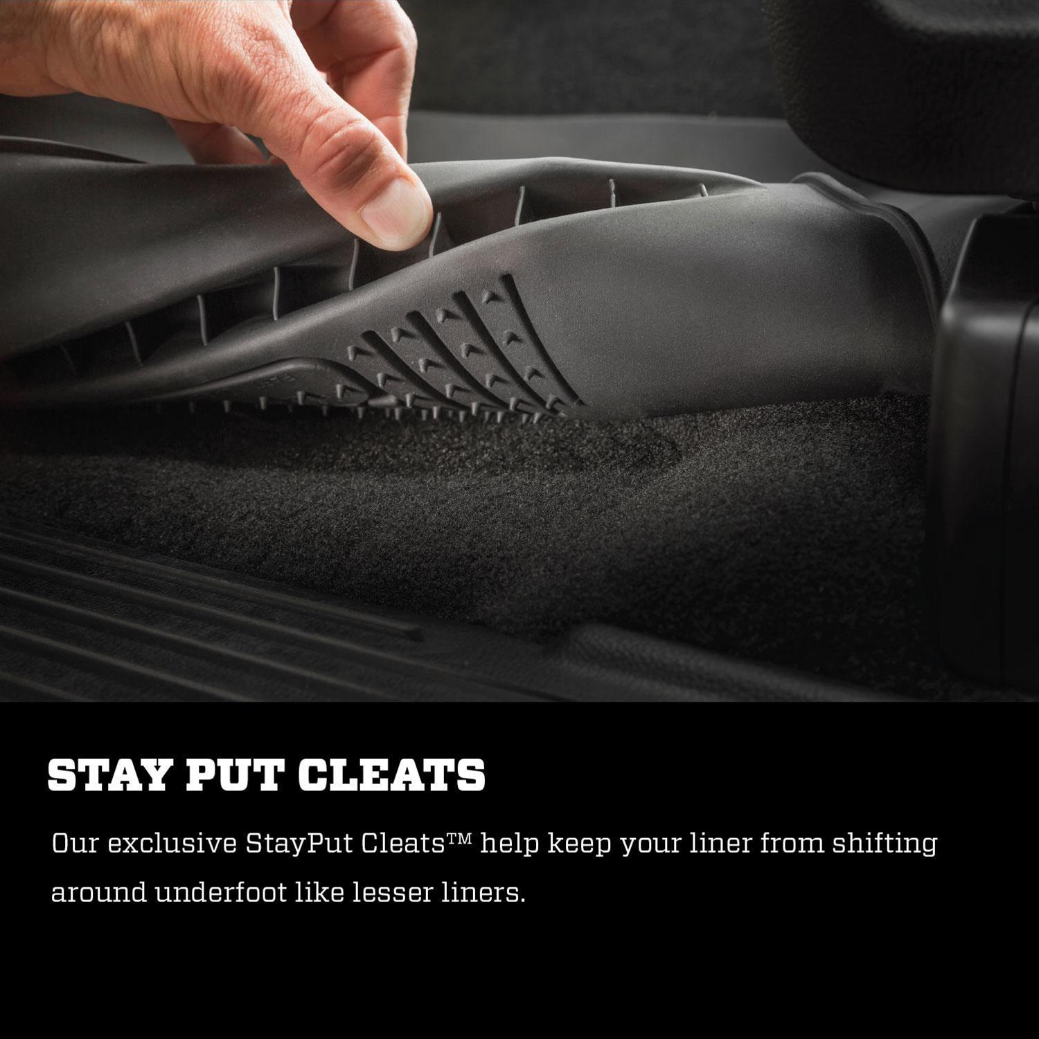 Husky Liners 13-16 Ford Fusion / 13-16 Lincoln MKZ X-act Contour Series Front Floor Liners - Black thumbnail 6
