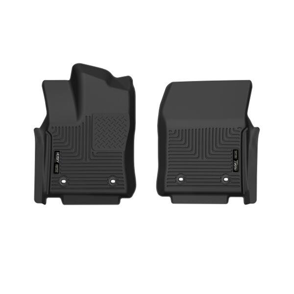 Husky Liners 2022 Toyota Tundra CC/DC & 2023 Sequoia X-ACT Front Floor Liner - Blk