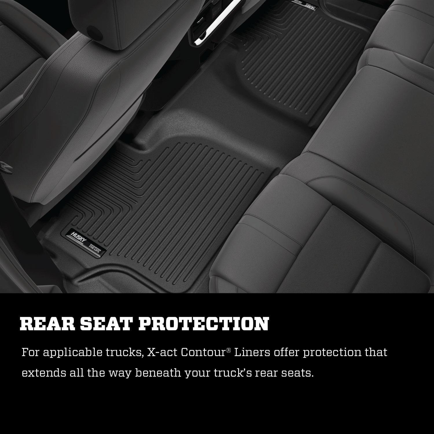 Husky Liners 15-19 Sonata/16-20 Kia Optima Exc. Hybrid Models X-act Contour Series Front Liners BLK thumbnail 4