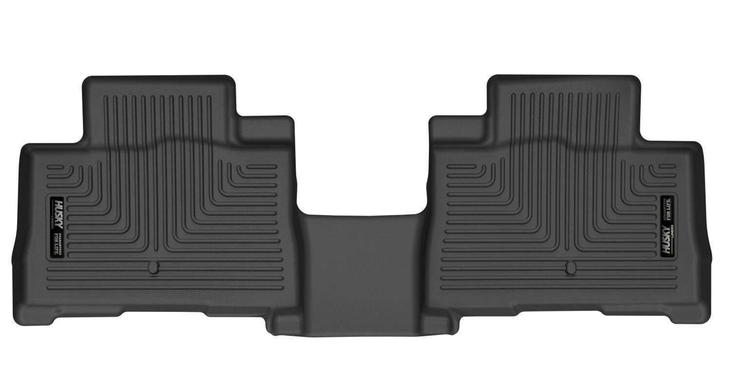 Husky Liners 2020 Lincoln Aviator X-Act Contour Rear Black Floor Liners