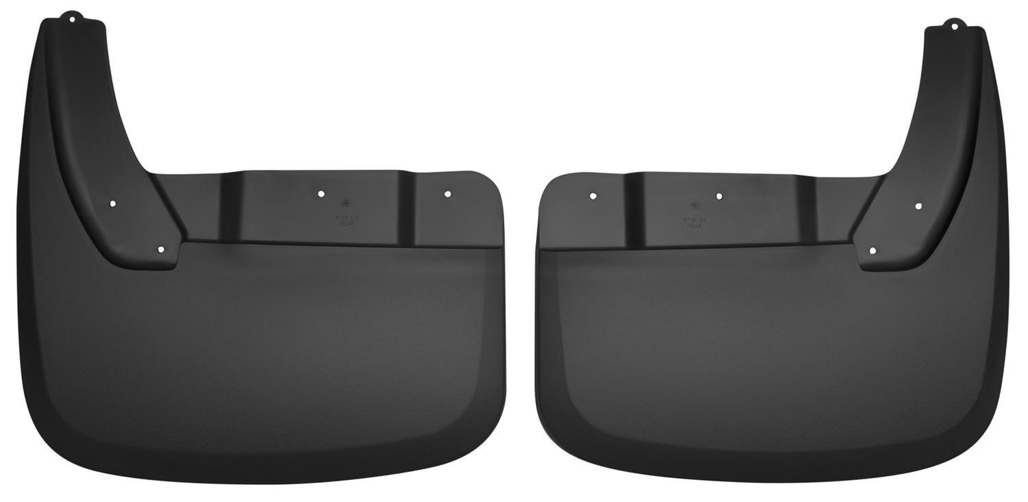 Husky Liners 10-12 Dodge Ram 3500 Dually Custom-Molded Rear Mud Guards thumbnail 2