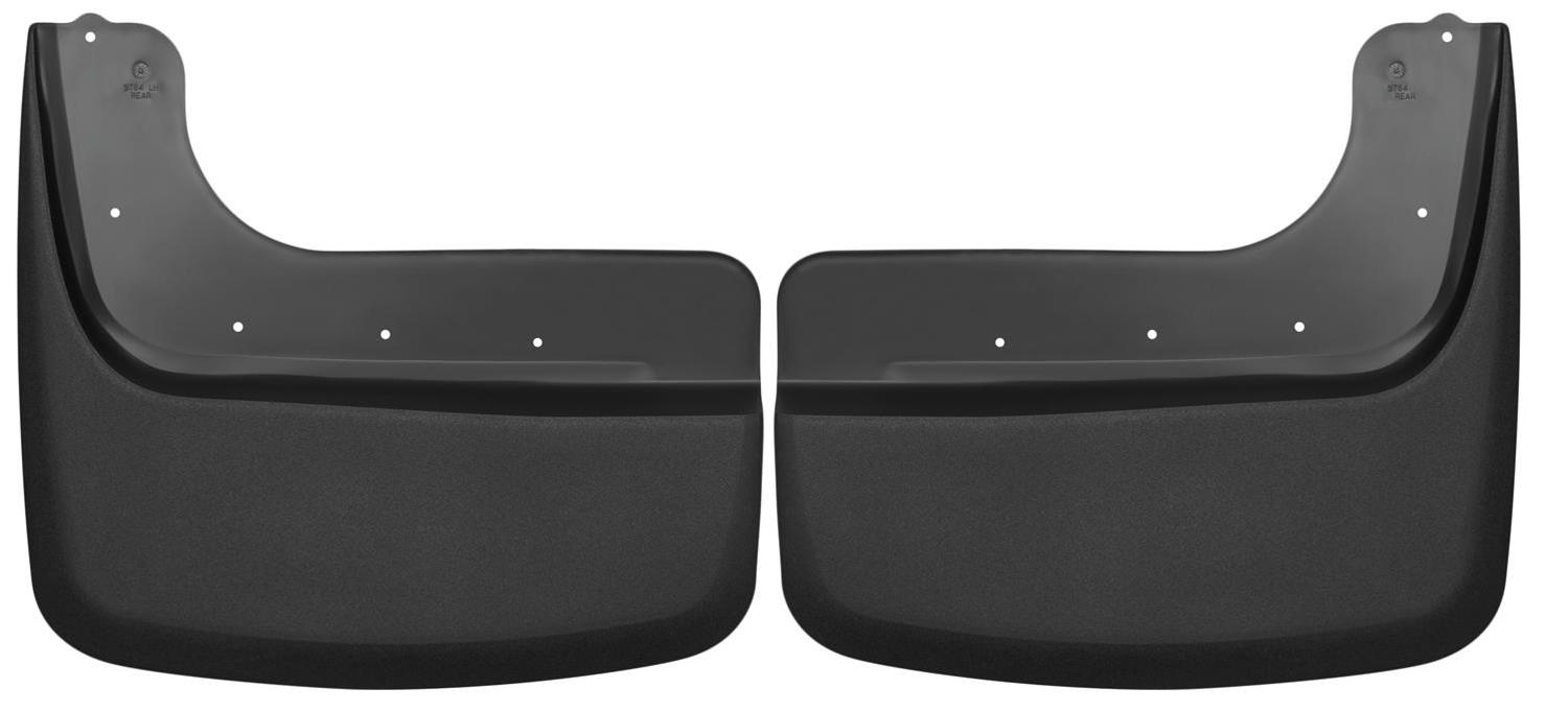 Husky Liners 11-12 Ford F-350/F-450 Dually Custom-Molded Rear Mud Guards thumbnail 2