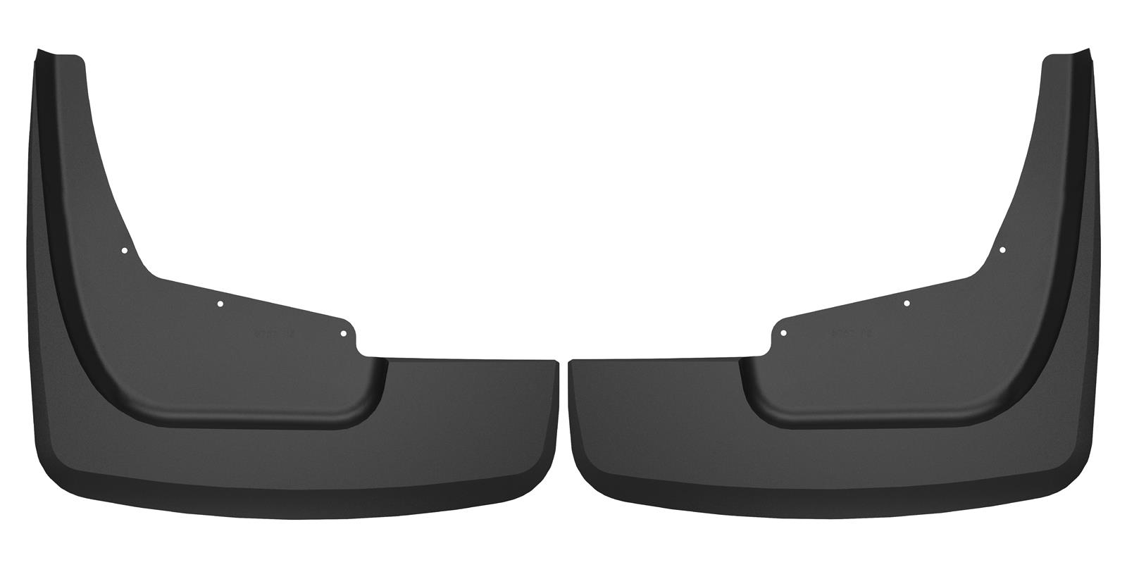 Husky Liners 20-23 GMC Sierra 3500 HD Dually Rear Mud Guards - Black