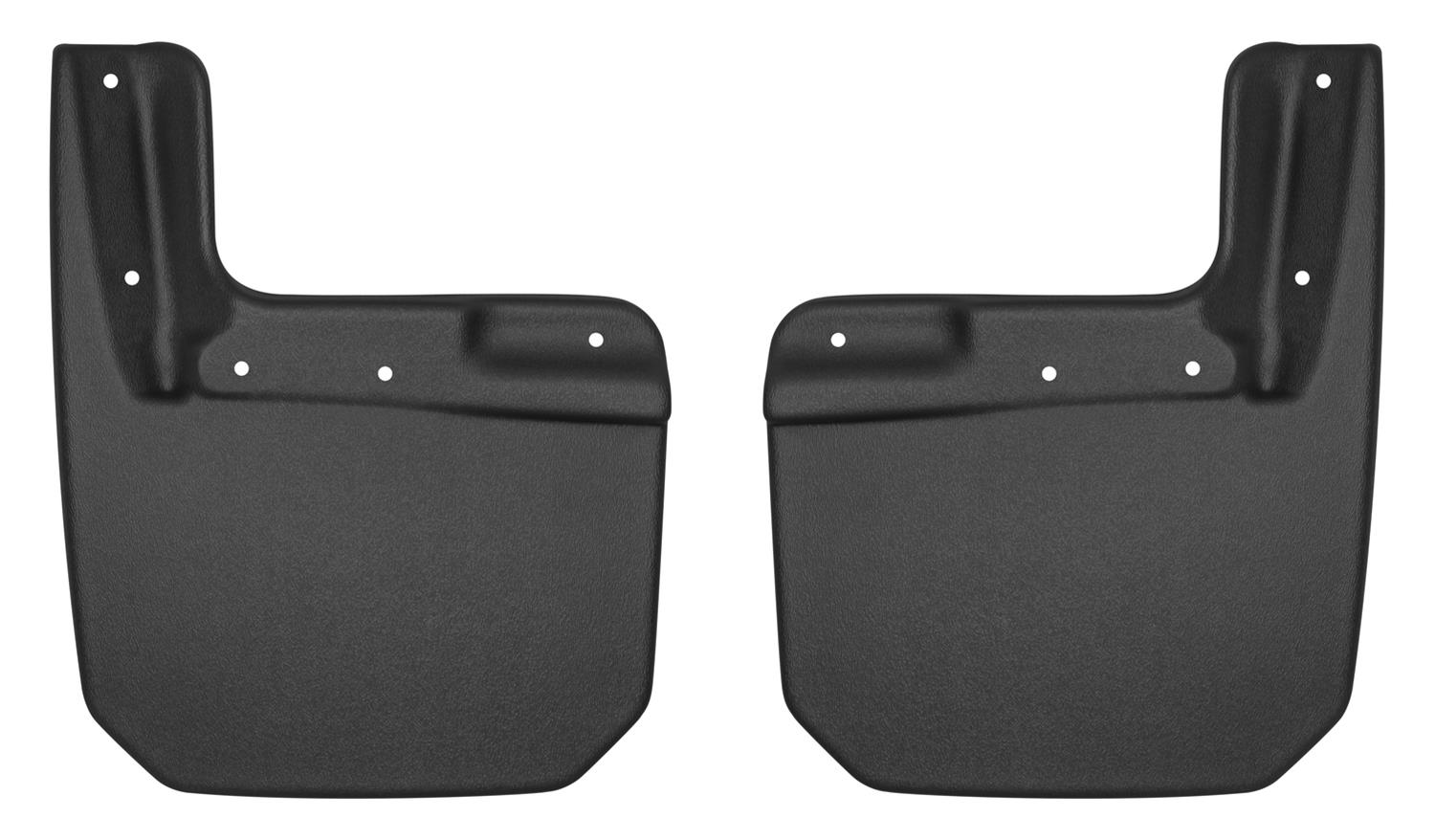 Husky Liners 18-24 Jeep Wrangler JL/JLU Custom-Molded Front Mud Guards thumbnail 2