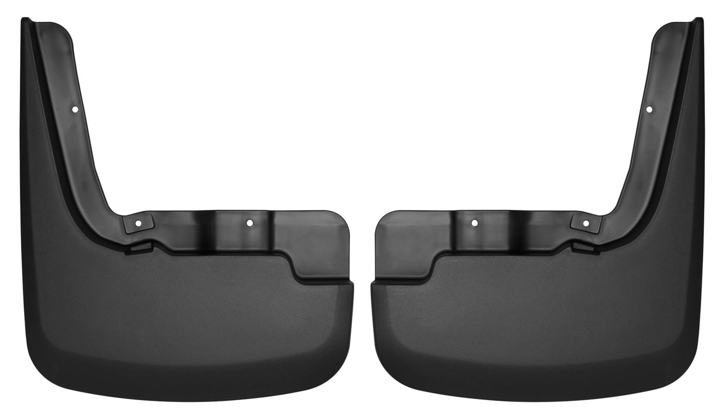 Husky Liners 19-23 Chevrolet Silverado 1500 (Excl. ZR2/TBoss) Front Mud Guards - Black thumbnail 2