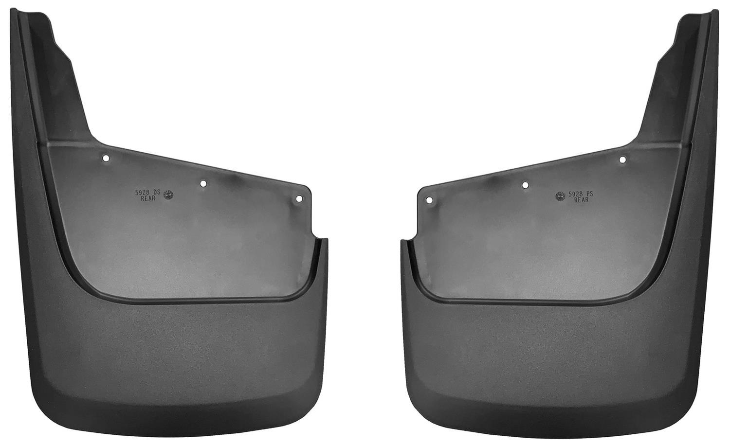 Husky Liners 20-22 GM Silverado/Sierra 2500/3500 HD (excl. Dually) Rear Mud Guards - Black thumbnail 2