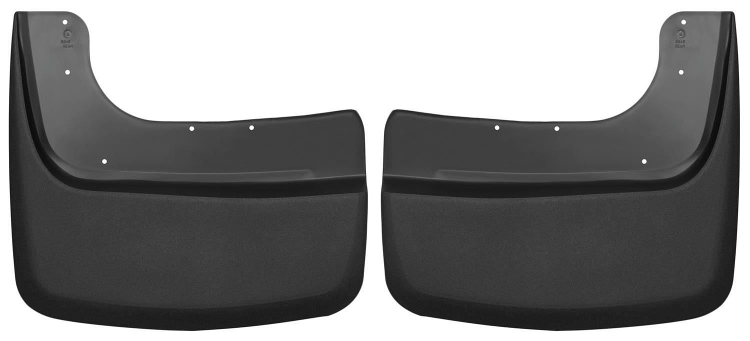 Husky Liners 17-22 Ford F350/450 Dually SuperDuty Custom-Molded Front Mud Guards (w/o Fender Flares) thumbnail 2