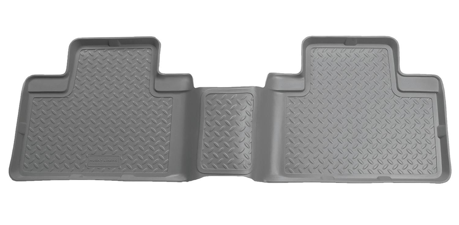 Husky Liners Floor Mats Floor Liners Second Seat Ext Cab Only Gray