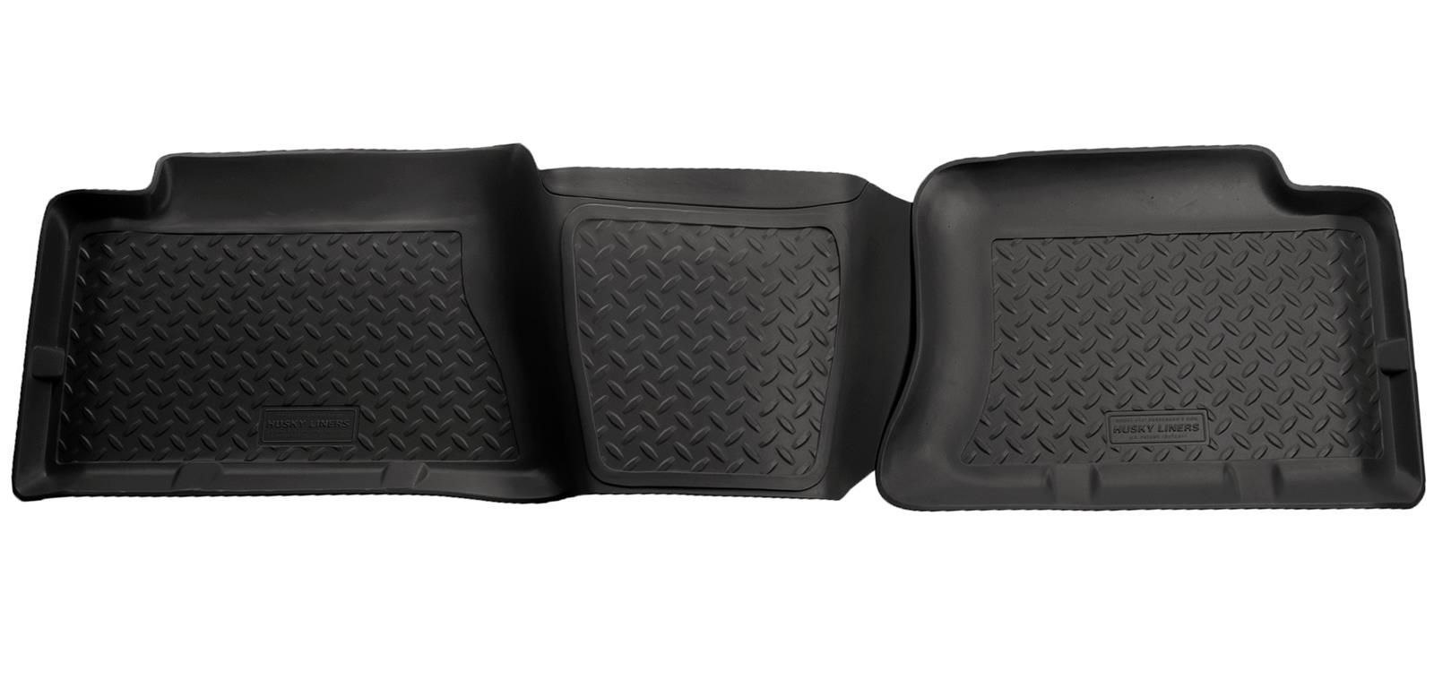 Husky Liners 04-06 Chevrolet Silverado/GMC Sierra 1500 Classic Style 2nd Row Black Floor Liners