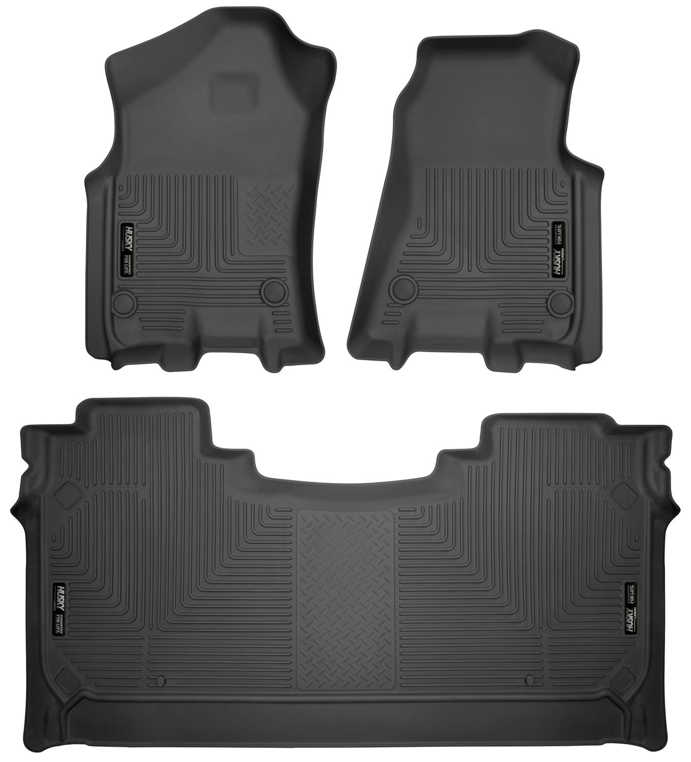Husky Liners 94001 Husky WeatherBeater Floor Liners Summit Racing