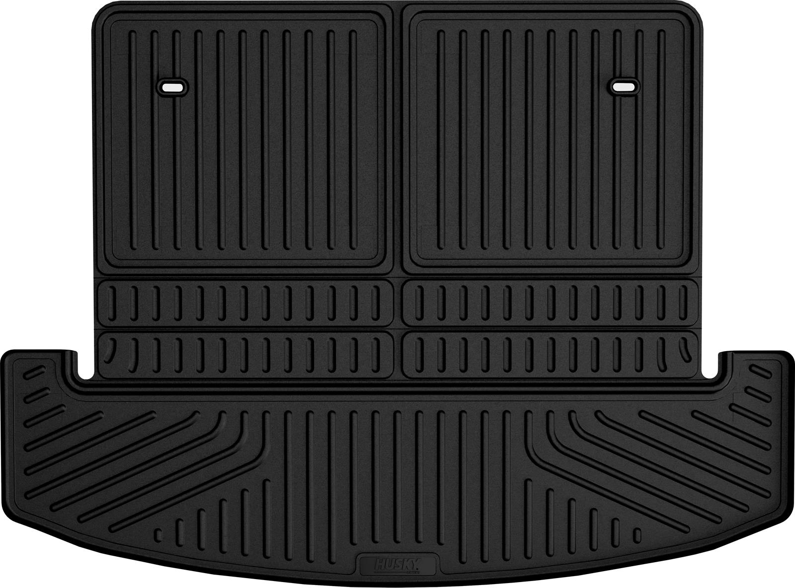 Husky Liners 2024 Hyundai Santa Fe Weatherbeater Front & 2nd Seat Floor Liner - Black