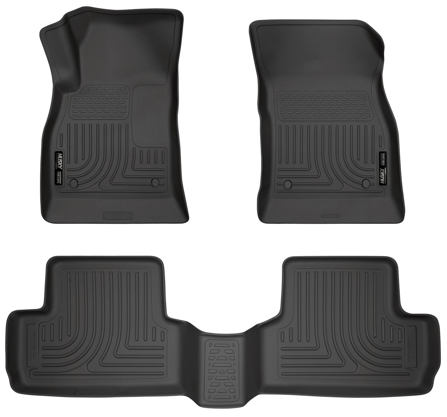 Husky Liners 2012 Buick Verano WeatherBeater Combo Black Floor Liners