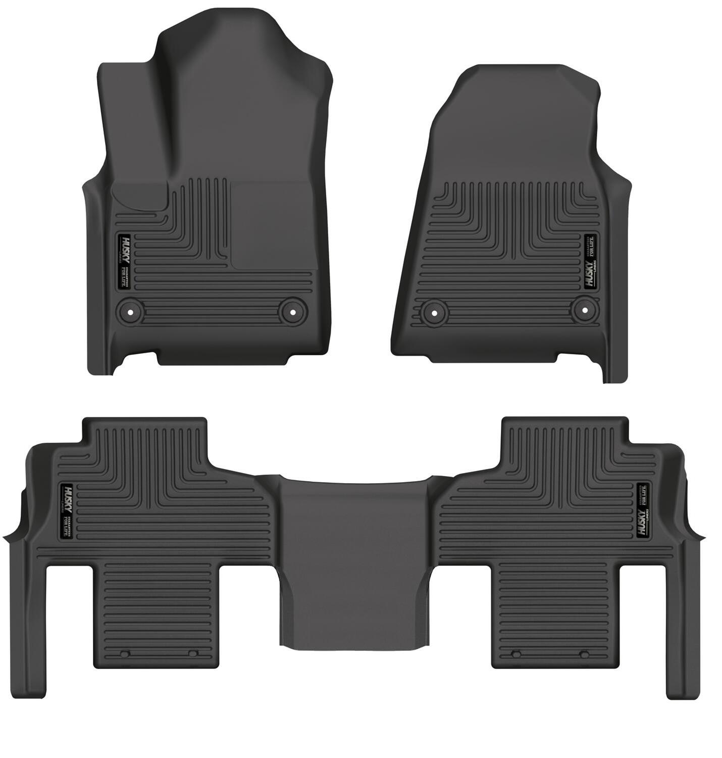 Husky Liner WeatherBeater Combo Black Floor Liners | 2006-2011 Honda Civic (98411) main image 0