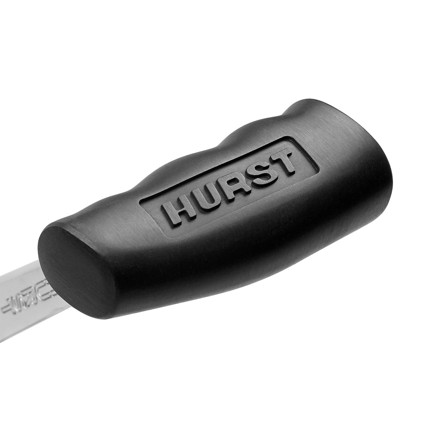 Hurst Shifter T-Handles 1530070 Shift Knob, T-Handle, Aluminum, Black, Logo, Each thumbnail 3