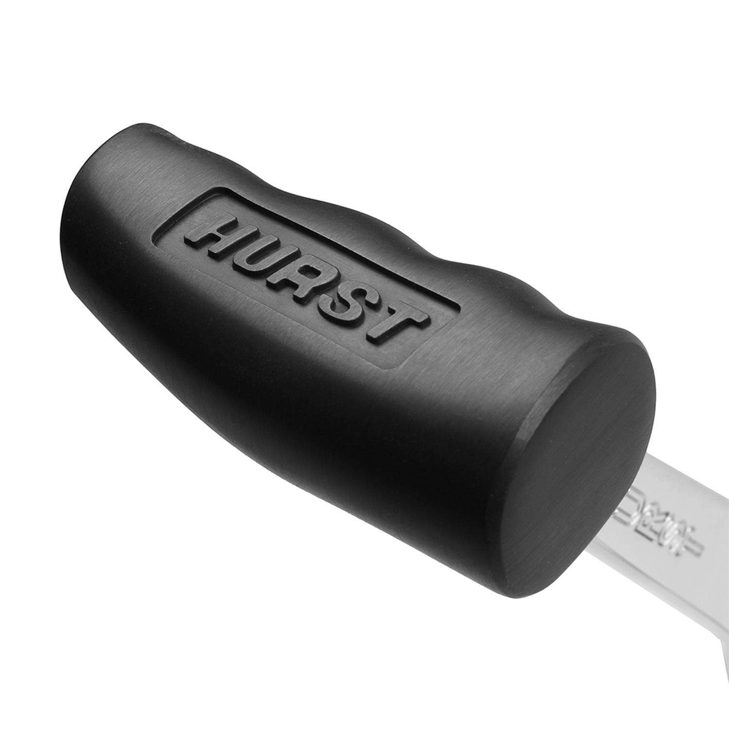 Hurst Shifter T-Handles 1530070 Shift Knob, T-Handle, Aluminum, Black, Logo, Each thumbnail 4