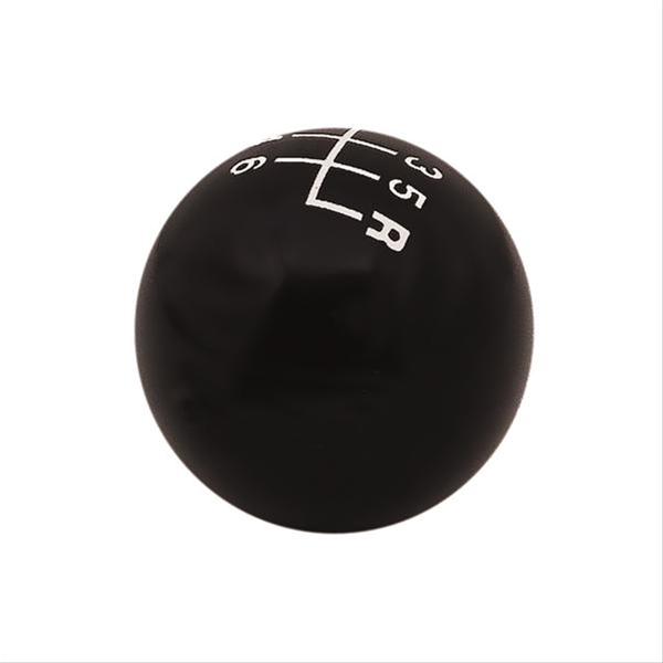 Hurst Classic Shift Knobs 1630140 Knob, Round, Plastic, Black, 6-Speed Pattern, Manual Transmission, Each