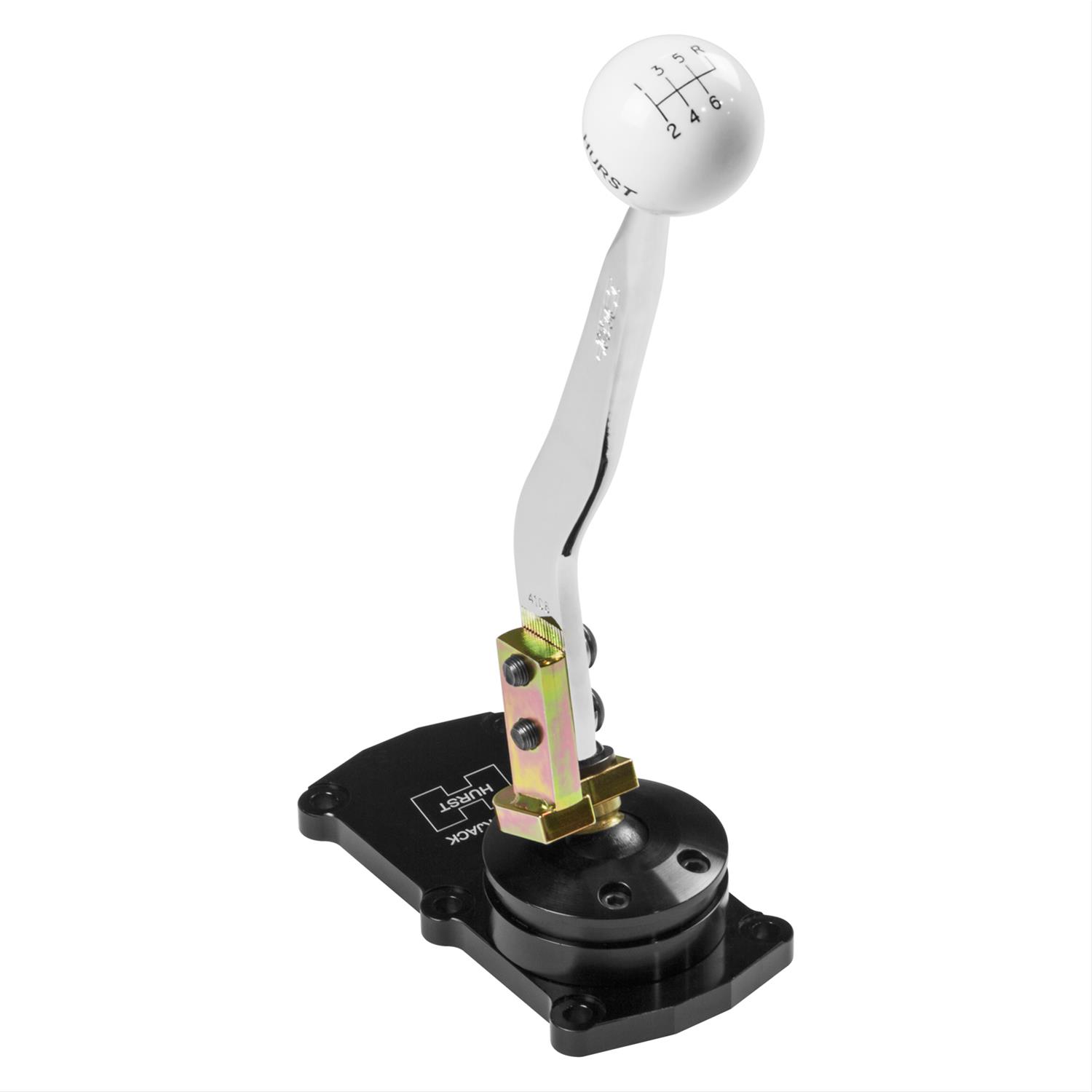 Hurst Blackjack Shifters 3912008 Shifter, Blackjack, Chrome, 3/8-16 in., Ford, Tremec TKO500/600, Kit thumbnail 2