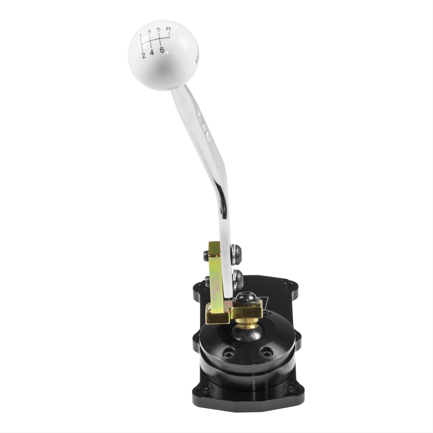 Hurst Blackjack Shifters 3912008 Shifter, Blackjack, Chrome, 3/8-16 in., Ford, Tremec TKO500/600, Kit thumbnail 3