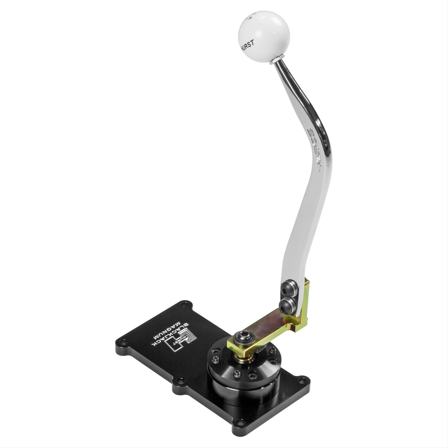 Hurst Blackjack Shifters 3913002 Shifter, Blackjack, Chrome, 3/8-16 in., Chevrolet, Tremec Magnum, Kit thumbnail 3