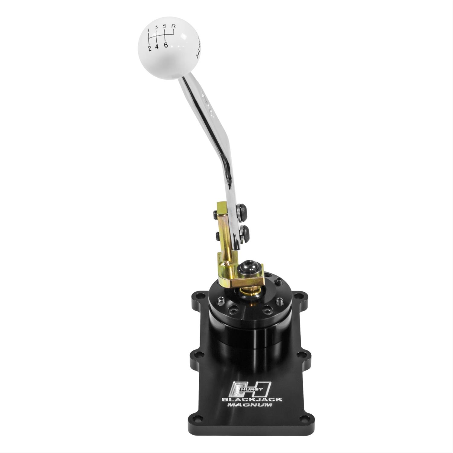 Hurst Blackjack Shifters 3913003 Shifter, Blackjack, Chrome, 3/8-16 in., Chevrolet, Tremec Magnum, Kit thumbnail 5