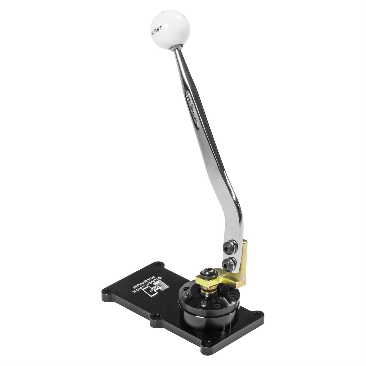Hurst Blackjack Shifters 3913003 Shifter, Blackjack, Chrome, 3/8-16 in., Chevrolet, Tremec Magnum, Kit thumbnail 4