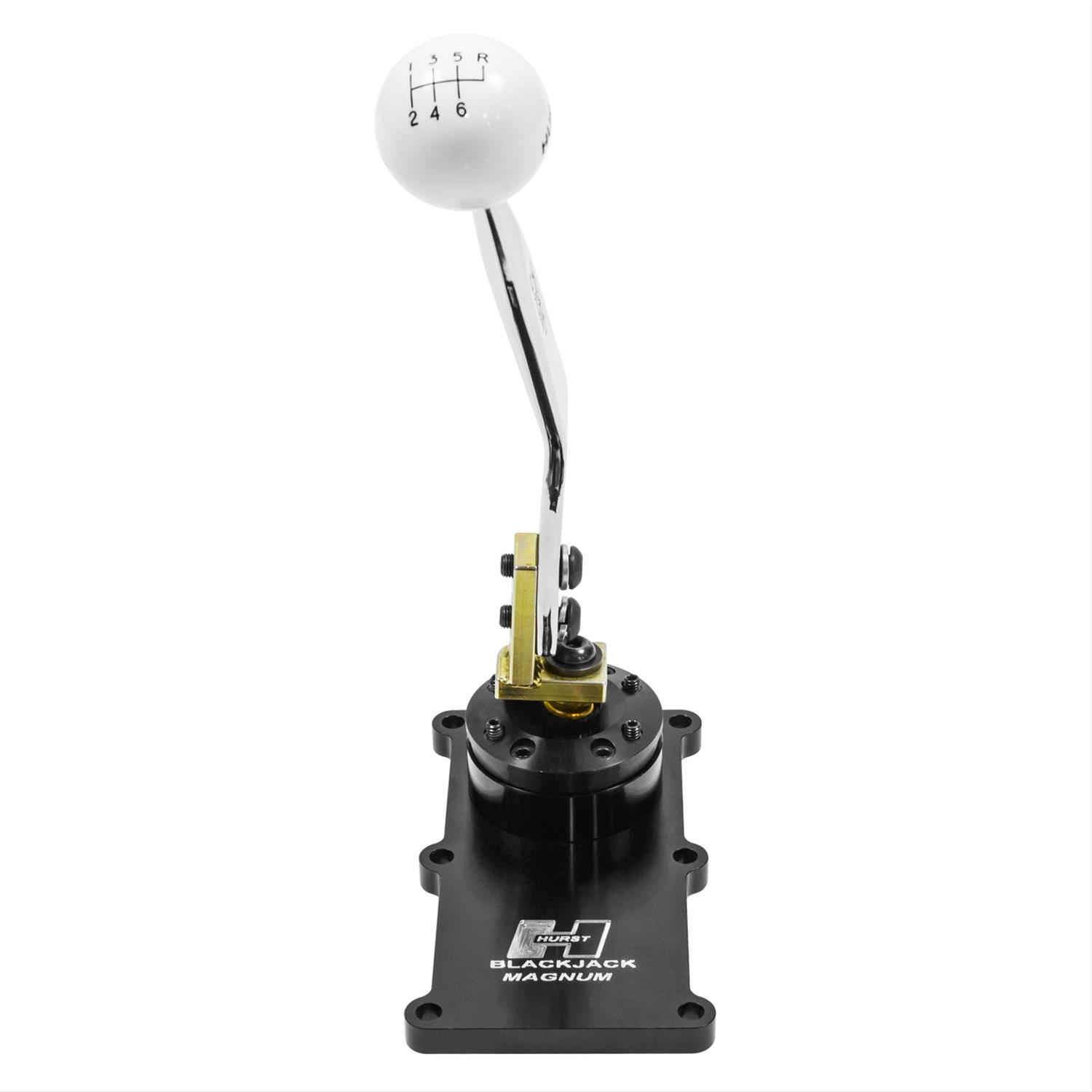 Hurst Blackjack Shifters 3913004 Shifter, Blackjack, Chrome, 3/8-16 in., Chevrolet, Tremec Magnum, Kit thumbnail 4