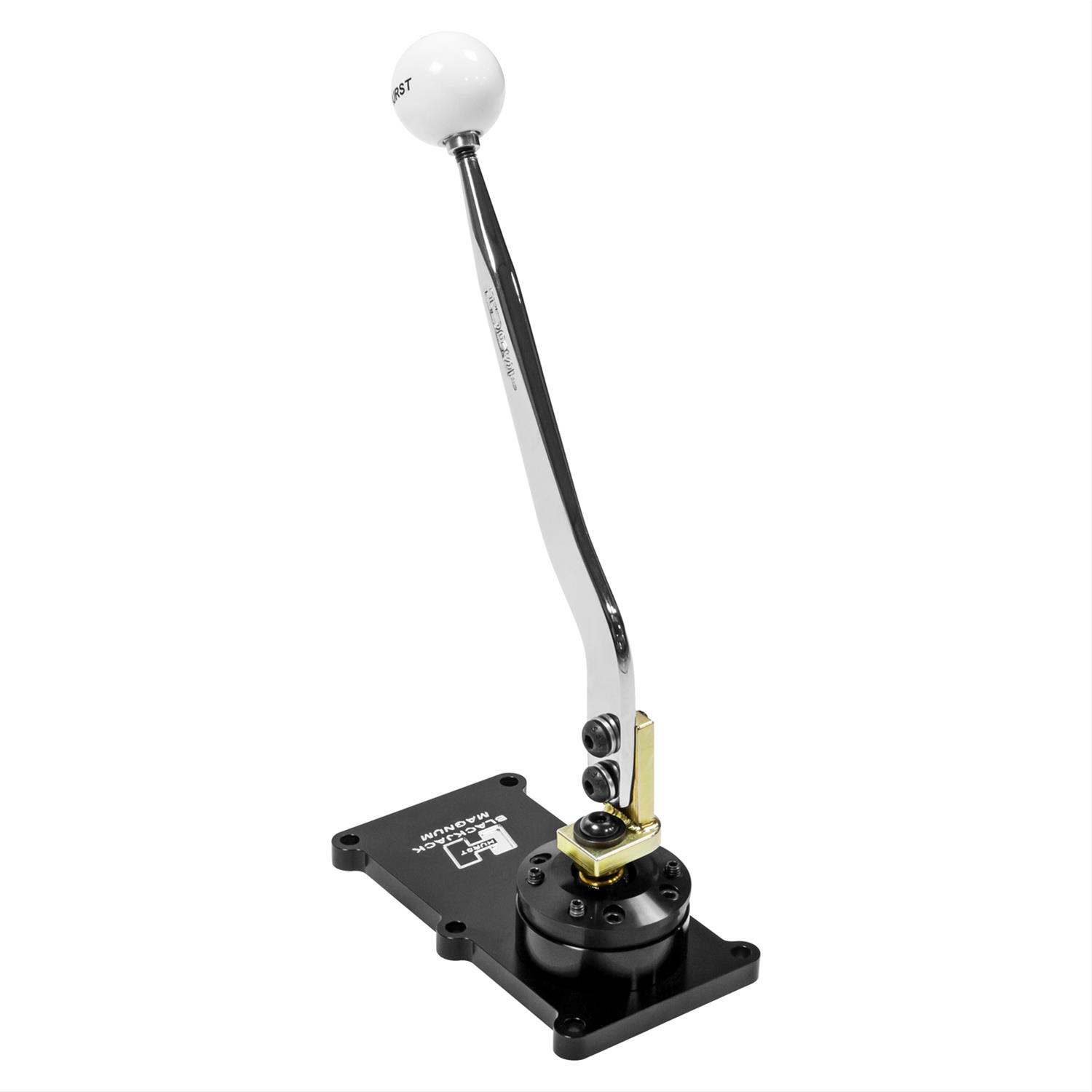 Hurst Blackjack Shifters 3913004 Shifter, Blackjack, Chrome, 3/8-16 in., Chevrolet, Tremec Magnum, Kit thumbnail 5