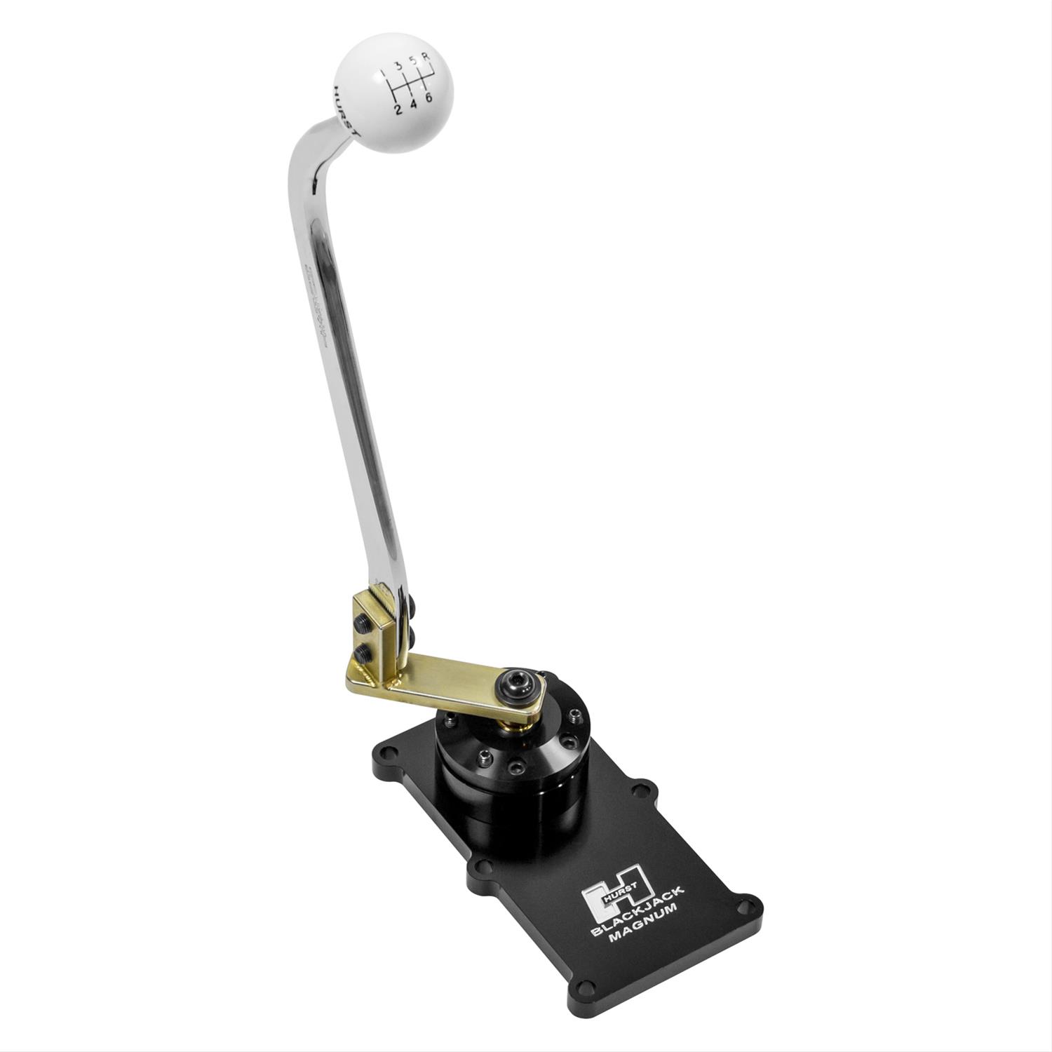 Hurst Blackjack Shifters 3913007 Shifters, Manual Transmission Shifter Type, Blackjack, Chrome, Tremec Magnum, Chevrolet, Kit thumbnail 3
