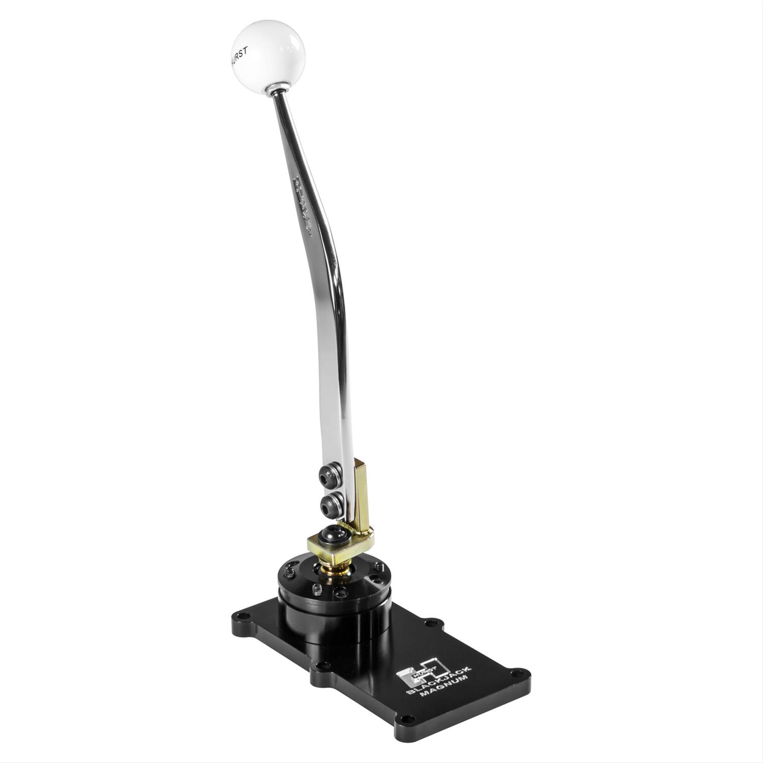Hurst Blackjack Shifters 3913008 Shifter, Blackjack, Chrome, 3/8-16 in., Chevrolet, Tremec Magnum, Kit thumbnail 4