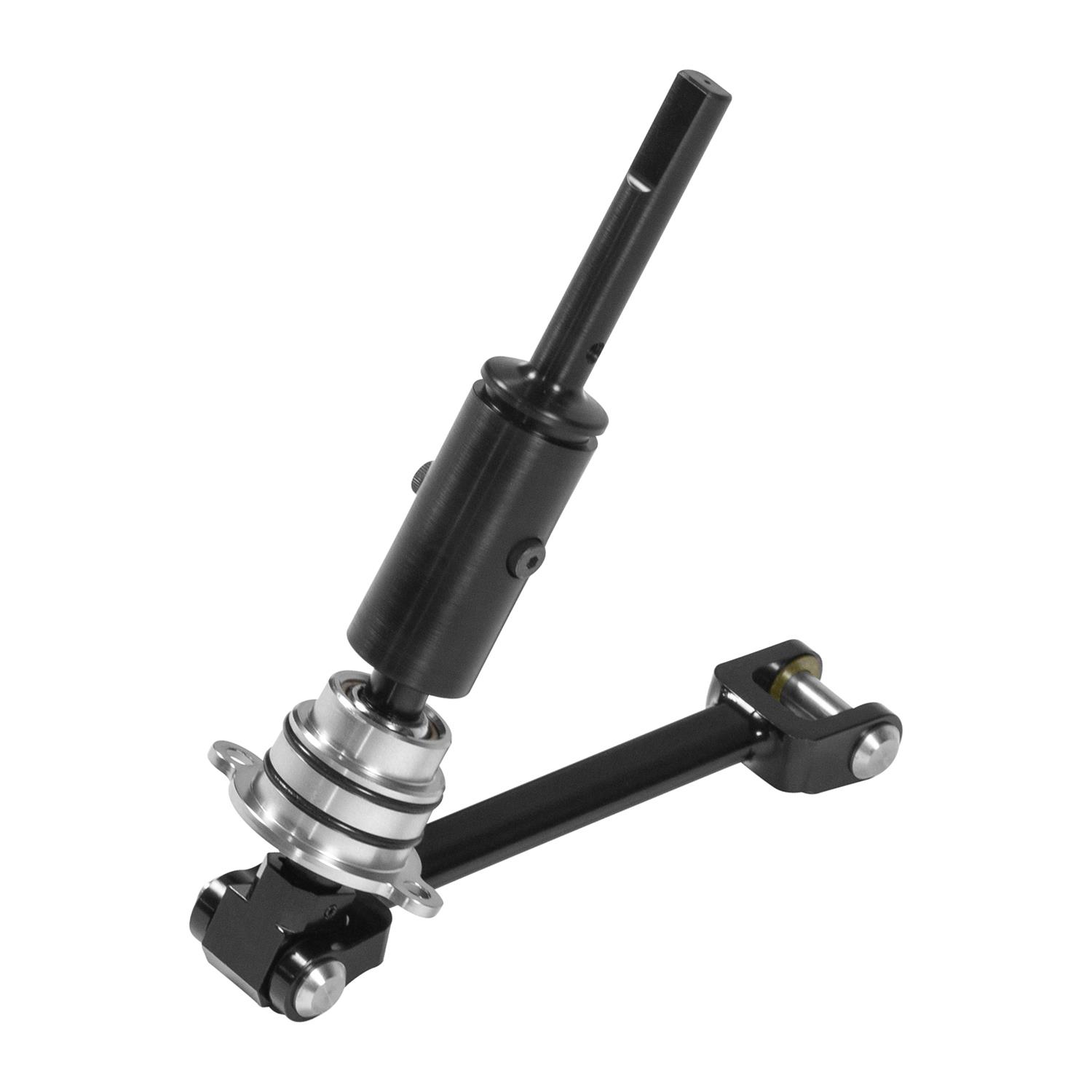 Hurst Billet/Plus Shifters 3916047 Shifter, Billet/Plus, Black Anodized, Accepts Factory Knob, Chevrolet, Tremec TR6060, Each thumbnail 3