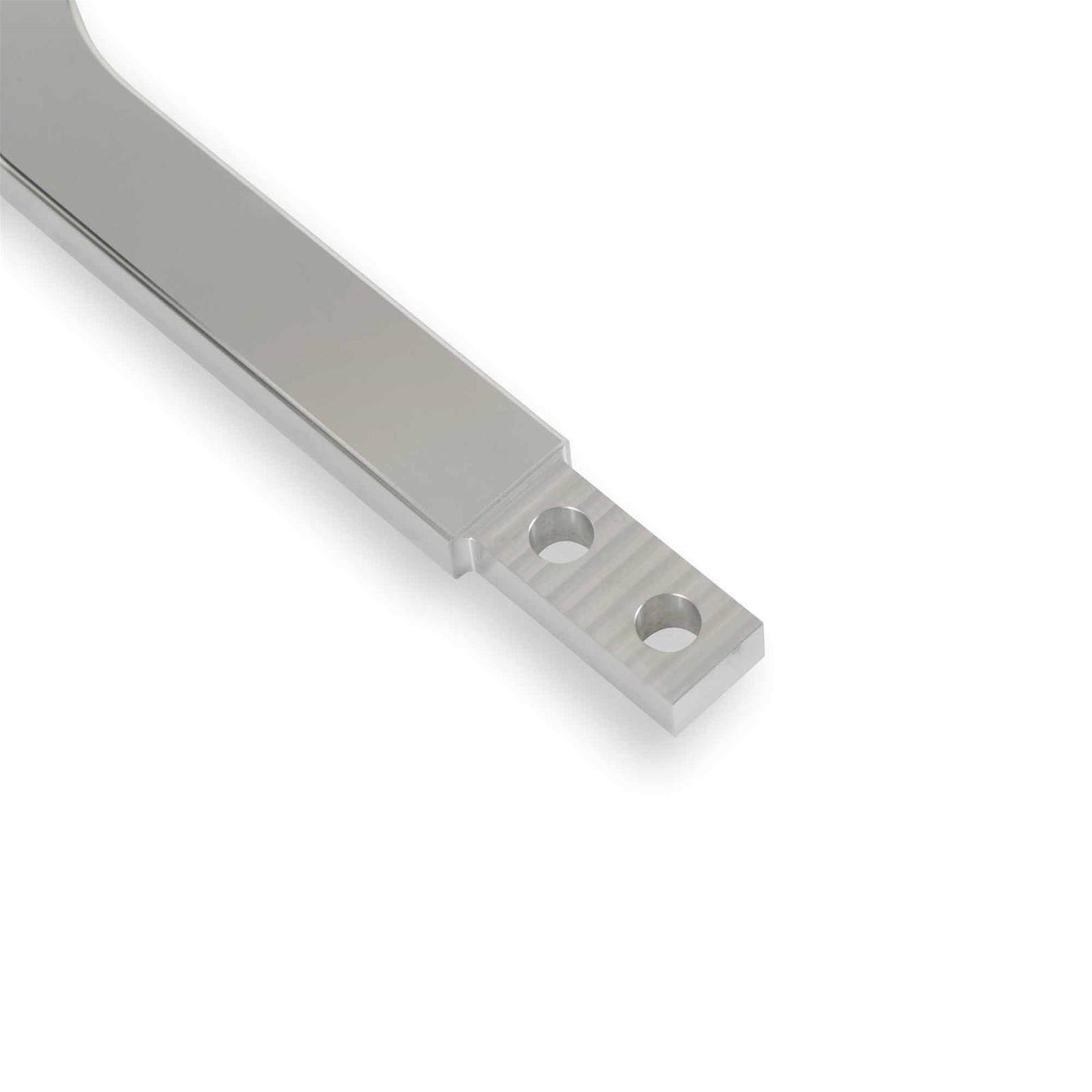 Hurst Billet Aluminum Shifter Sticks 53802HST Stick, Aluminum, Natural, Lay Back, 16.00 in. Length, 3/8 in.-16 Threads, Universal, Each thumbnail 2