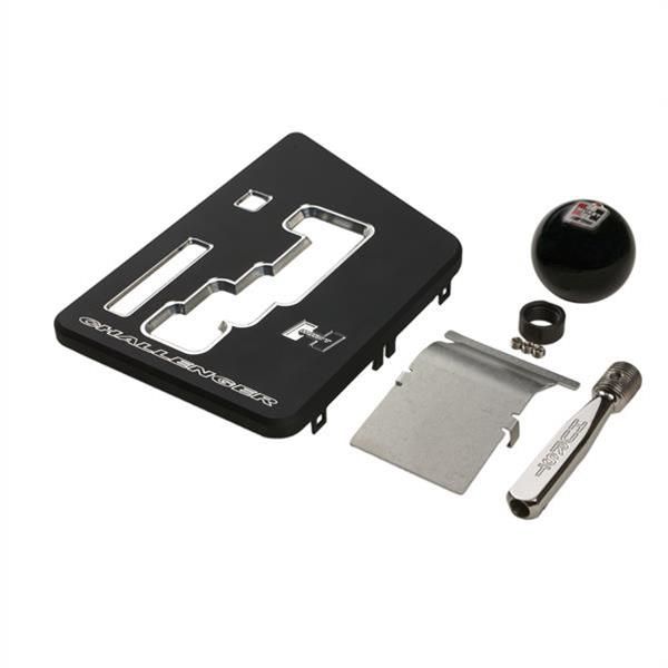 Hurst Mopar Comp Stick Kits 5380402 Shifter, Black Plate/Knob, Dodge, With Autostick, Each thumbnail 2