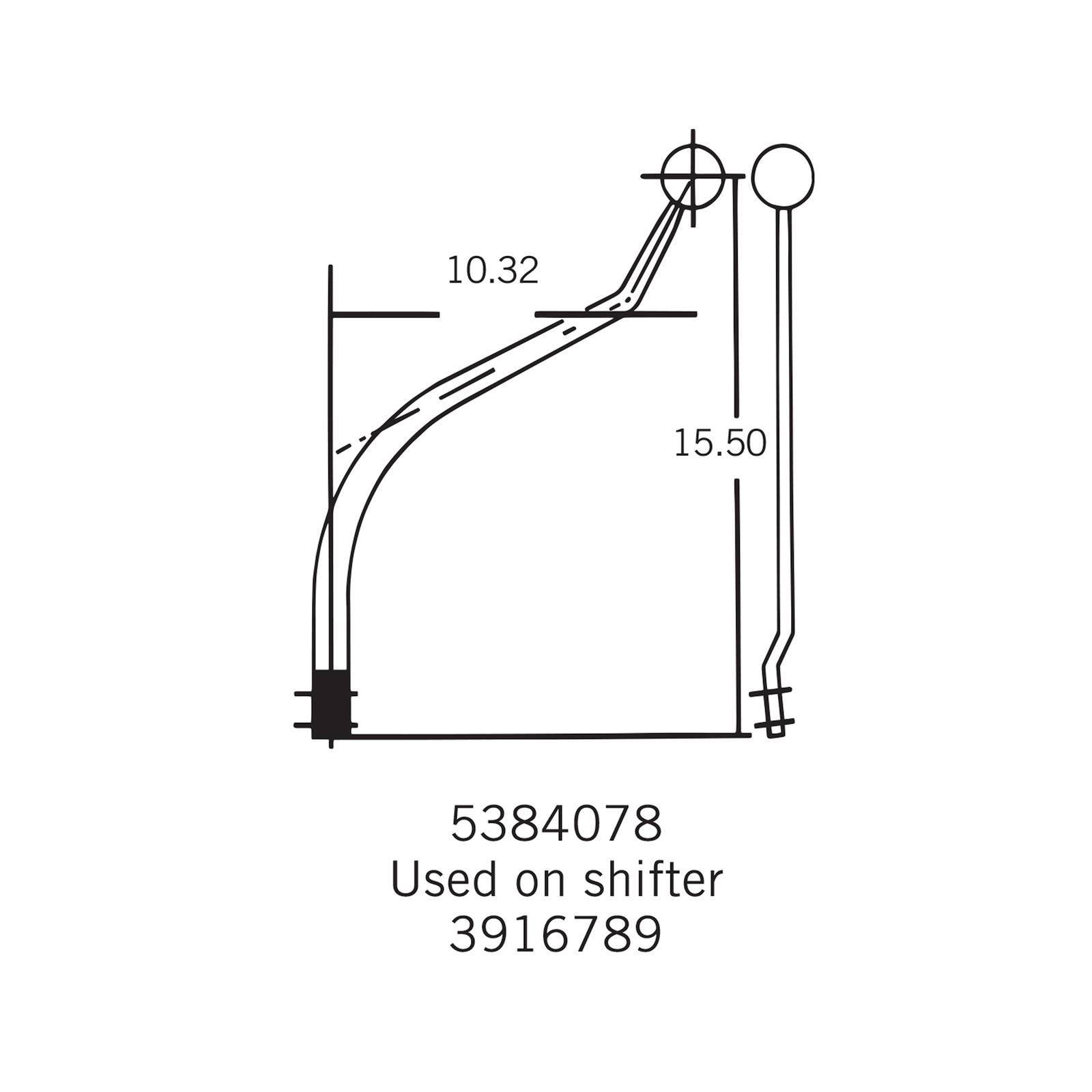 Hurst Shifters 5384078 Hurst Competition Plus Flat Shifter Sticks