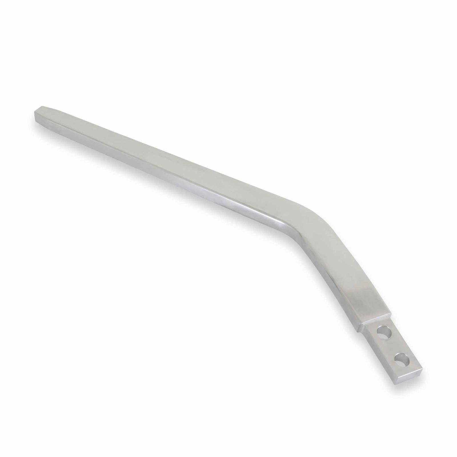 Hurst Billet Aluminum Shifter Sticks 53852HST Stick, Aluminum, Natural, Lay Back, 12.50 in. Length, 6.50 in. Layback, 3/8 in.-16 Threads, Universal, Each thumbnail 4