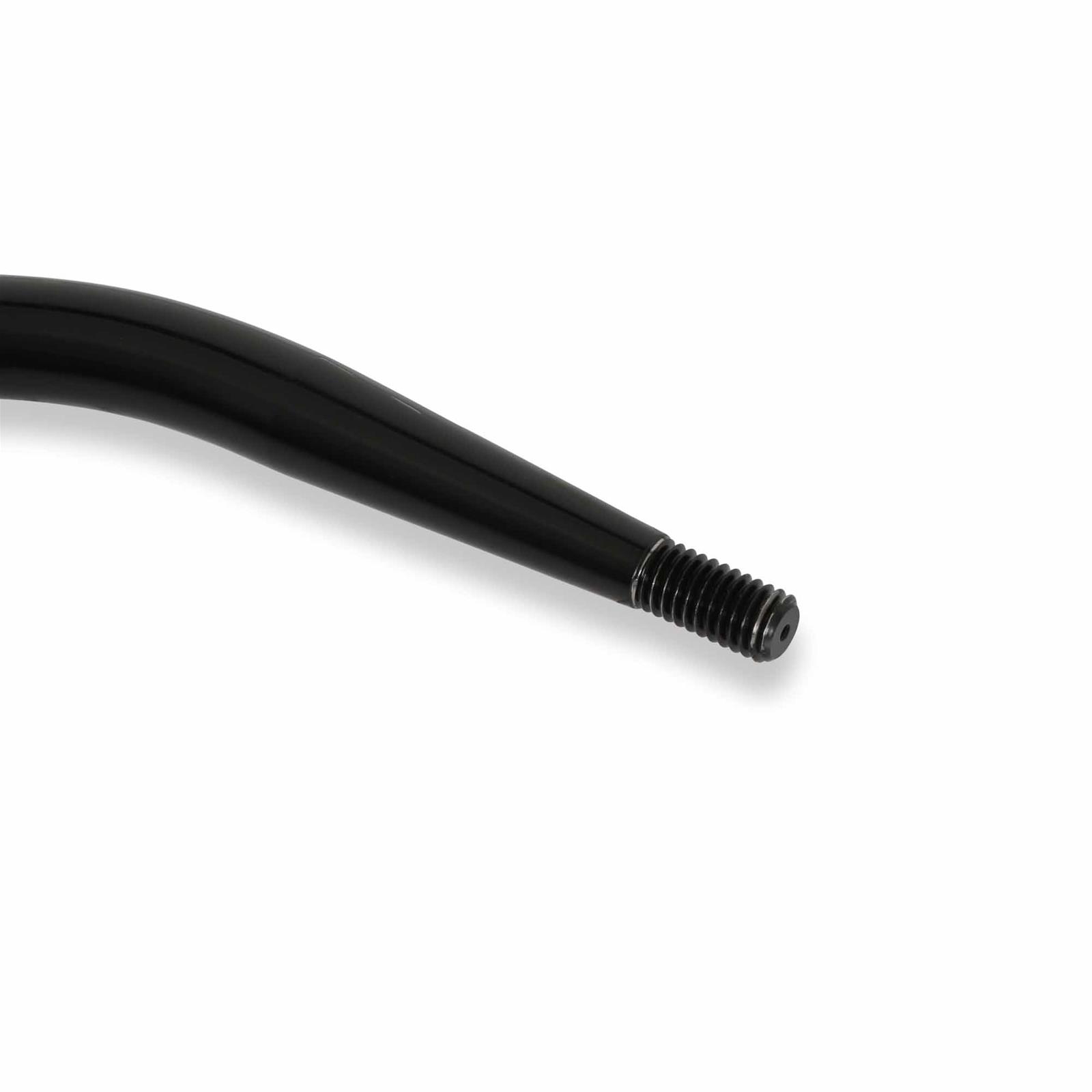 Hurst Tube Style Shifter Sticks 53951HST Stick, Steel, Satin Black, Lay Back, 16.50 in. Length, 4.50 in. Layback, 3/8 in.-16 Threads, Universal, Each thumbnail 3