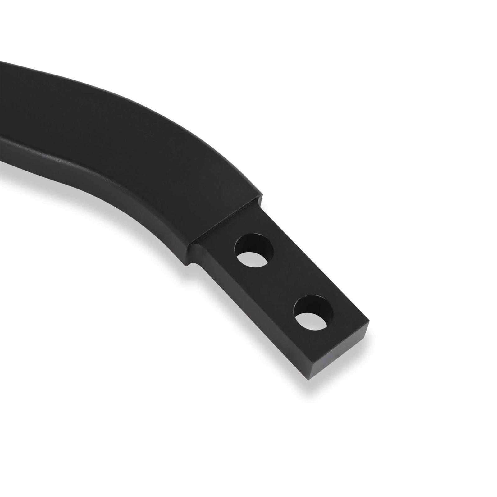 Hurst Billet Aluminum Shifter Sticks 53953HST Stick, Aluminum, Satin Black, Lay Back, 8.60 in. Length, 2.50 in. Layback, 3/8 in.-16 Threads, Universal, Each