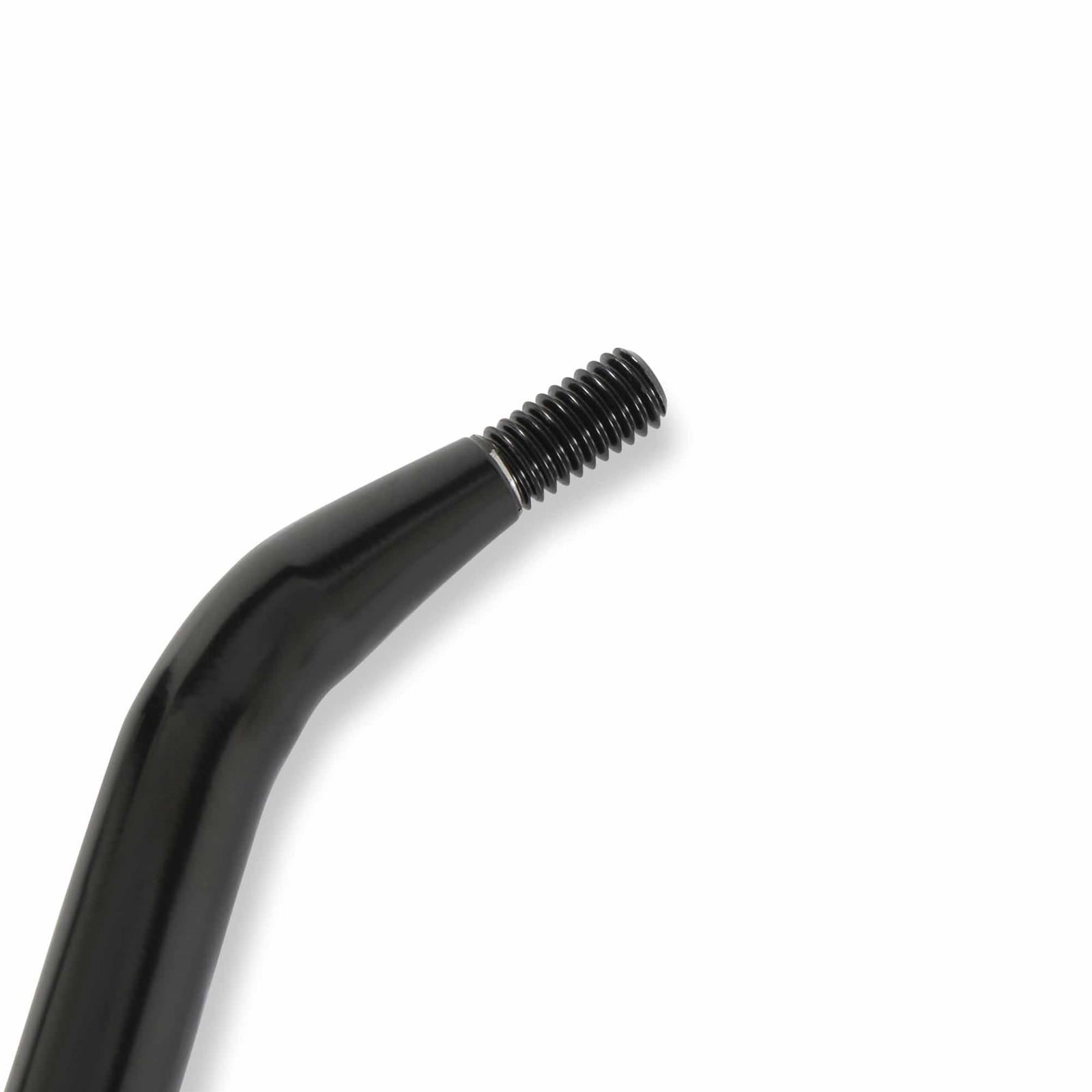 Hurst Tube Style Shifter Sticks 53955HST Stick, Steel, Satin Black, Lay Back, 8.60 in. Length, 2.50 in. Layback, 3/8 in.-16 Threads, Universal, Each