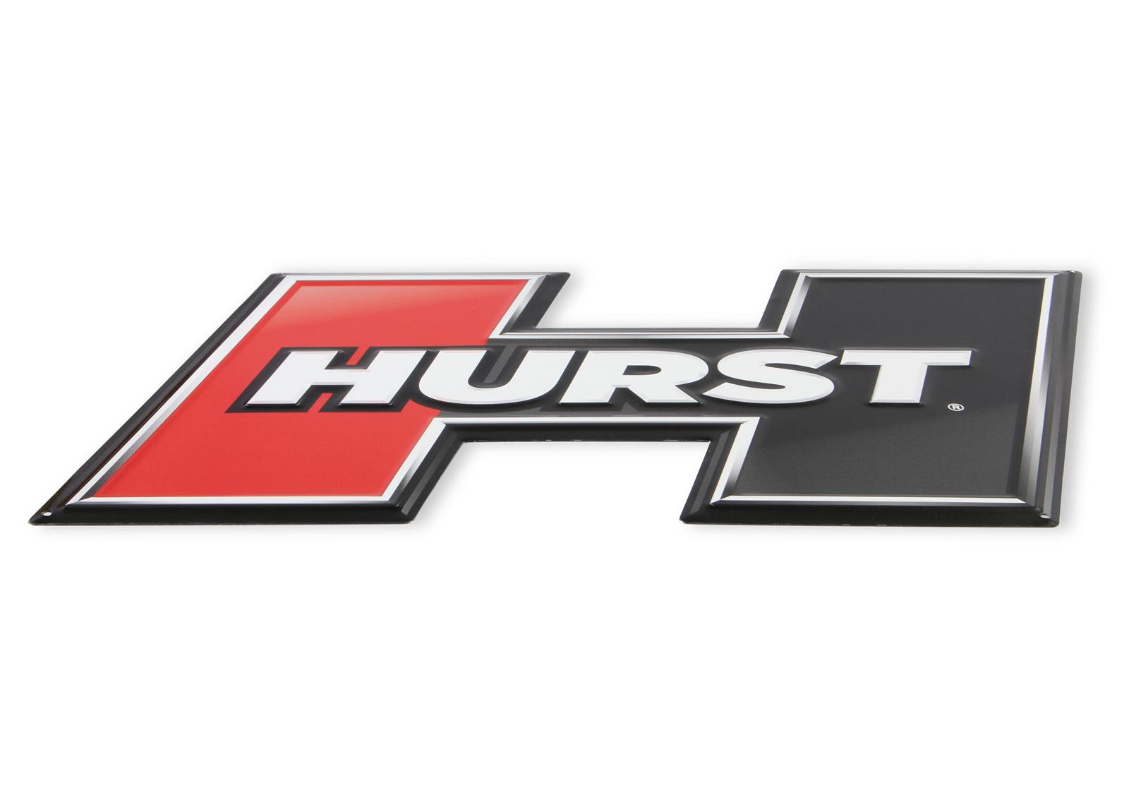 Hurst Metal Signs 669966 Sign, Steel, Black/Red/Silver, Genre, 13.50 in. x 9.25 in., Each thumbnail 3