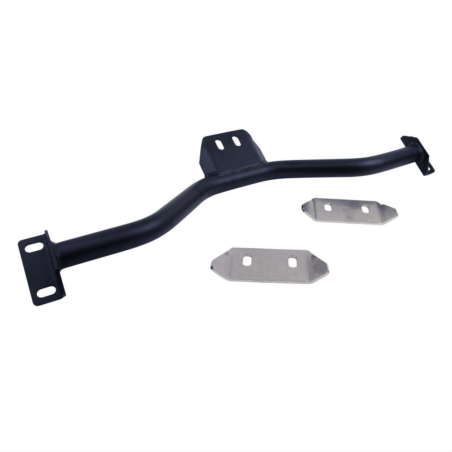 Hurst Transmission Crossmembers 67510003 Crossmember, Steel, Black Powdercoated, Tremec Magnum, TKO, Chevrolet, RWD, Each thumbnail 2