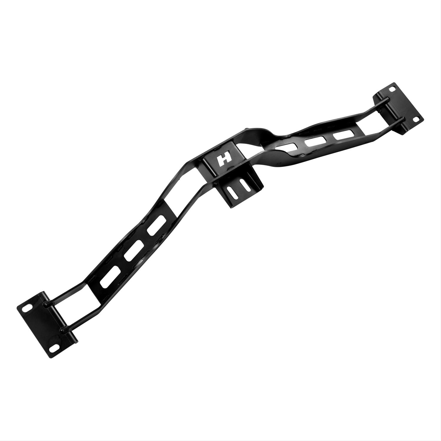 Hurst Transmission Crossmembers 67510021 Crossmember, Steel, Black Powdercoated, Convertible, Pontiac, RWD, Each thumbnail 2