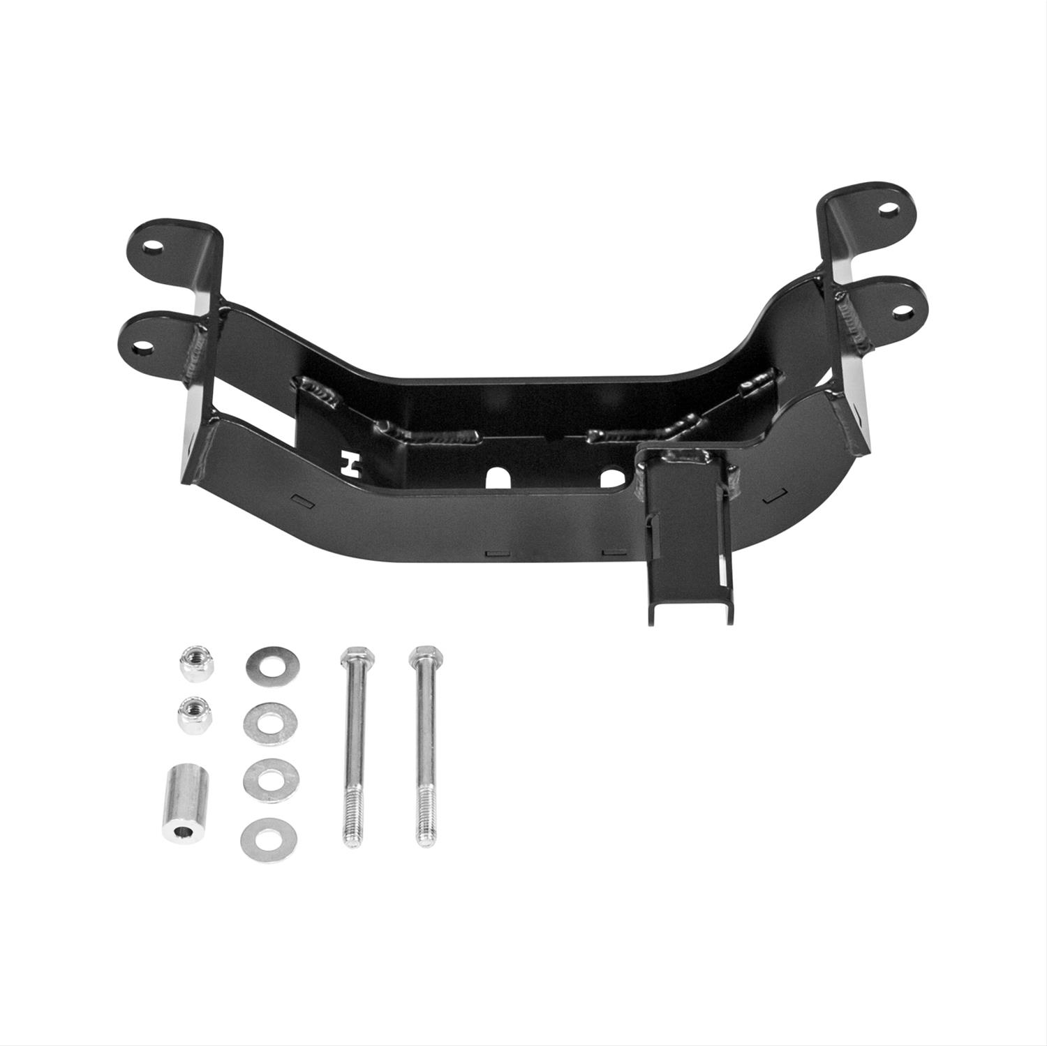 Hurst Transmission Crossmembers 67530002 Crossmember, Steel, Black Powdercoated, AOD, Ford, RWD, Each thumbnail 3