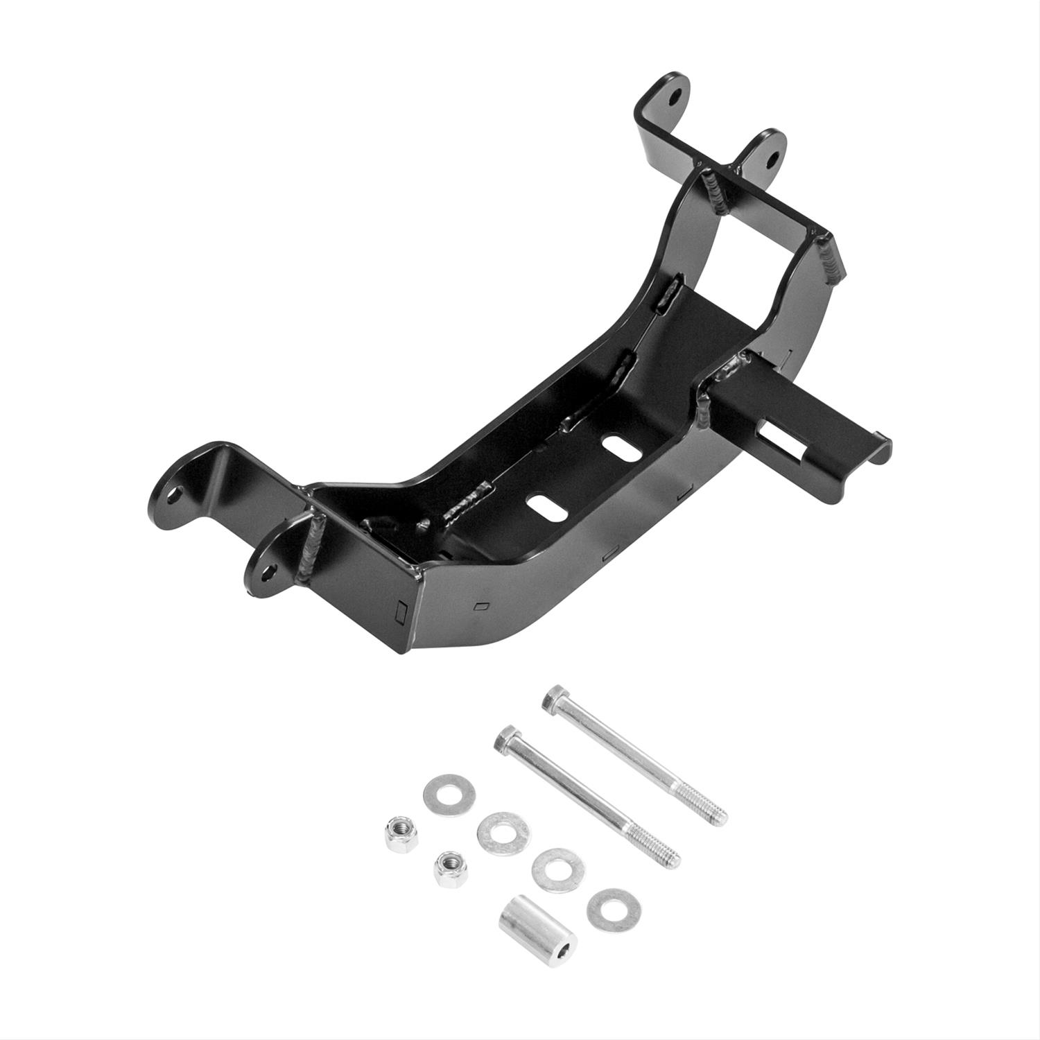 Hurst Transmission Crossmembers 67530002 Crossmember, Steel, Black Powdercoated, AOD, Ford, RWD, Each thumbnail 2