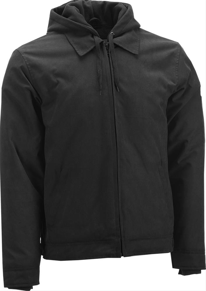 Riding Jacket Gearhead Cotton/Polyester Black Zipper Closure Men's