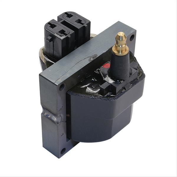 Hypertech Coils 4054 Ignition Coil, E-Core, Square, Epoxy, with Cap and Rotor, Black, Chevy, Pontiac, GMC, V8, Kit thumbnail 2