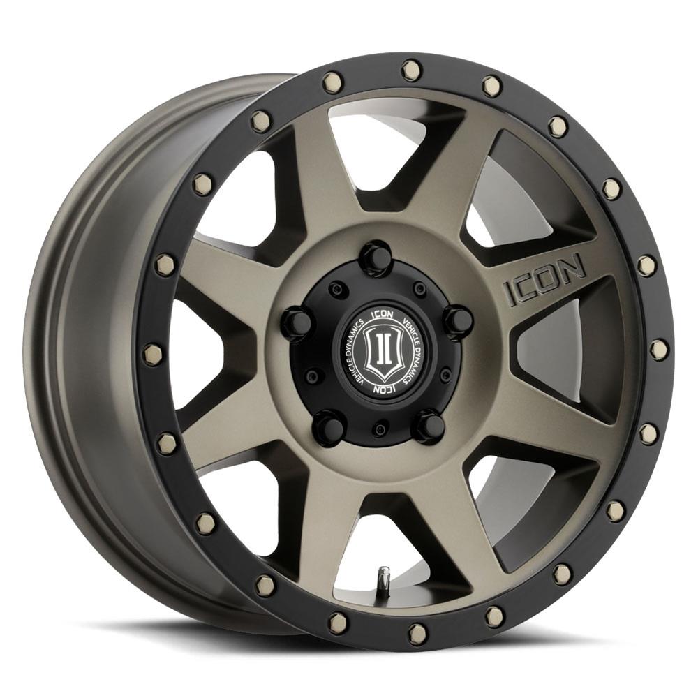 ICON Rebound 17x8.5 5x5.5 0mm Offset 4.75in BS Bronze Wheel thumbnail 2