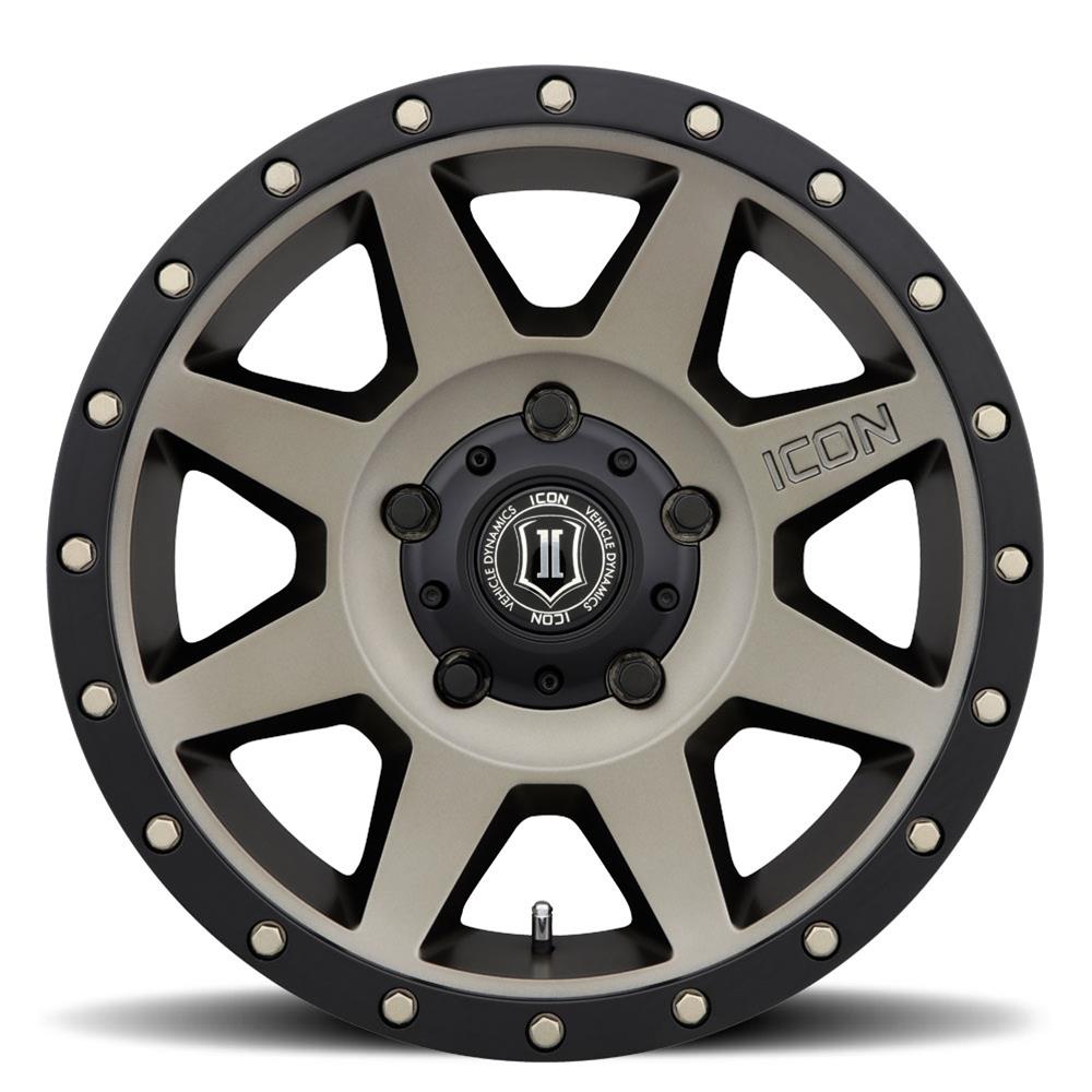 ICON Rebound 17x8.5 5x5.5 0mm Offset 4.75in BS Bronze Wheel