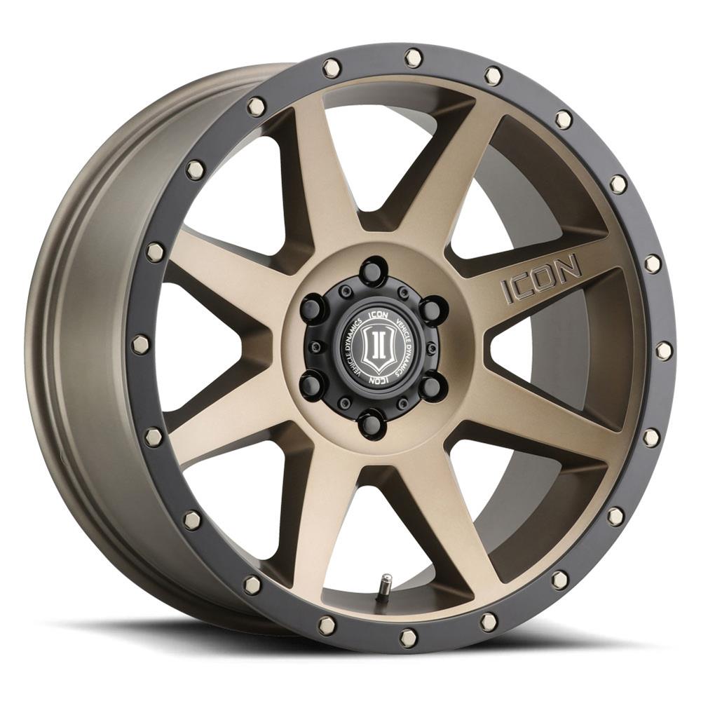 ICON Rebound 20x9 5x5 -12mm Offset 4.5in BS Bronze Wheel thumbnail 2