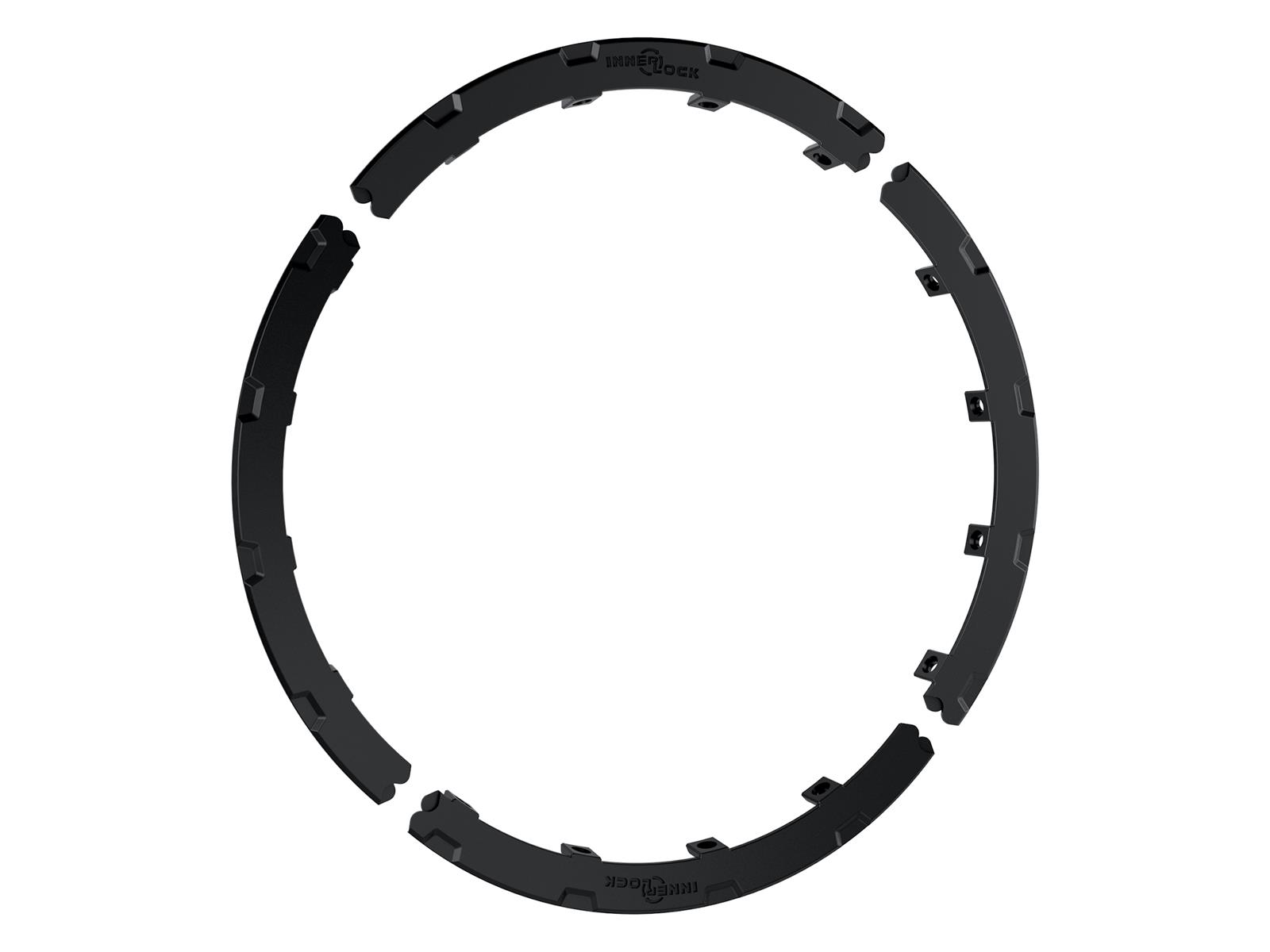 ICON Recon Pro 17in. Halo Rock Ring Kit - Black