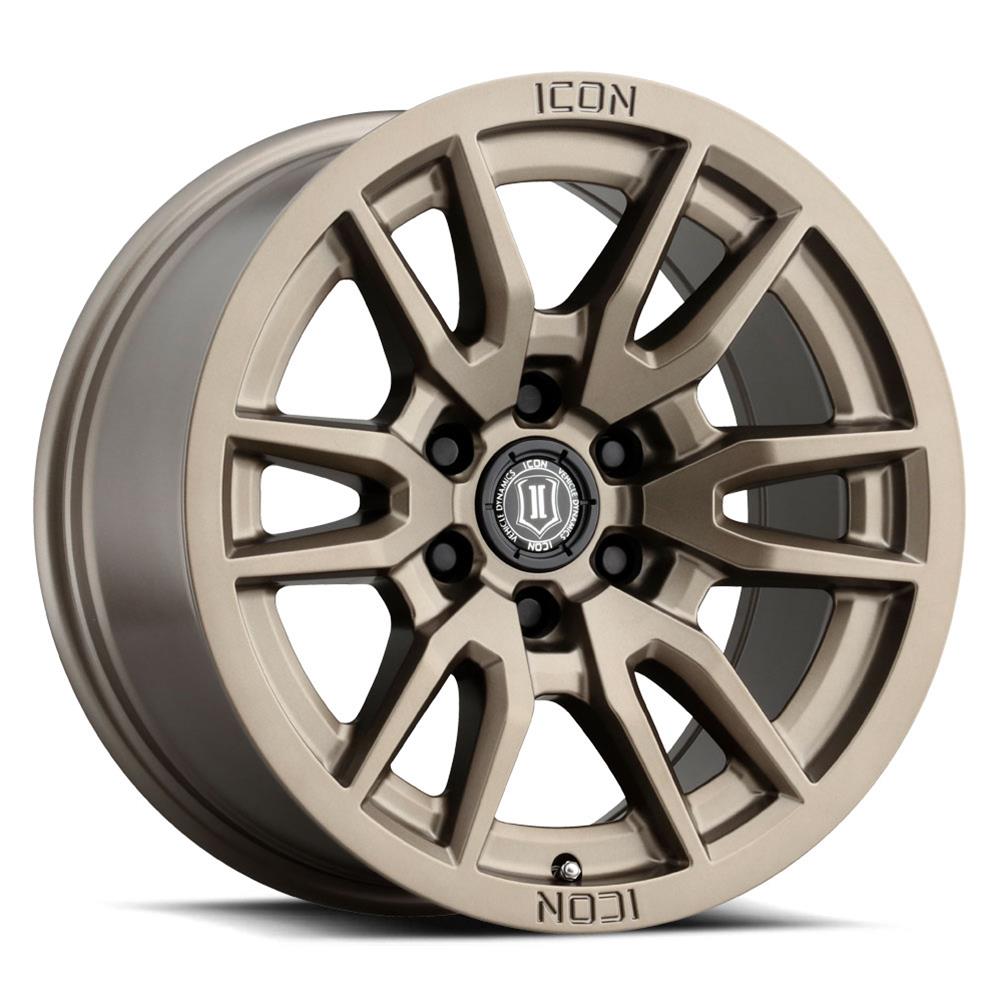 ICON Alloys 2417859057BR Icon Alloys Vector 6 Bronze Wheels